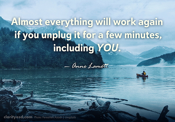 Almost everything will work again if you unplug it for a few minutes, including YOU.
